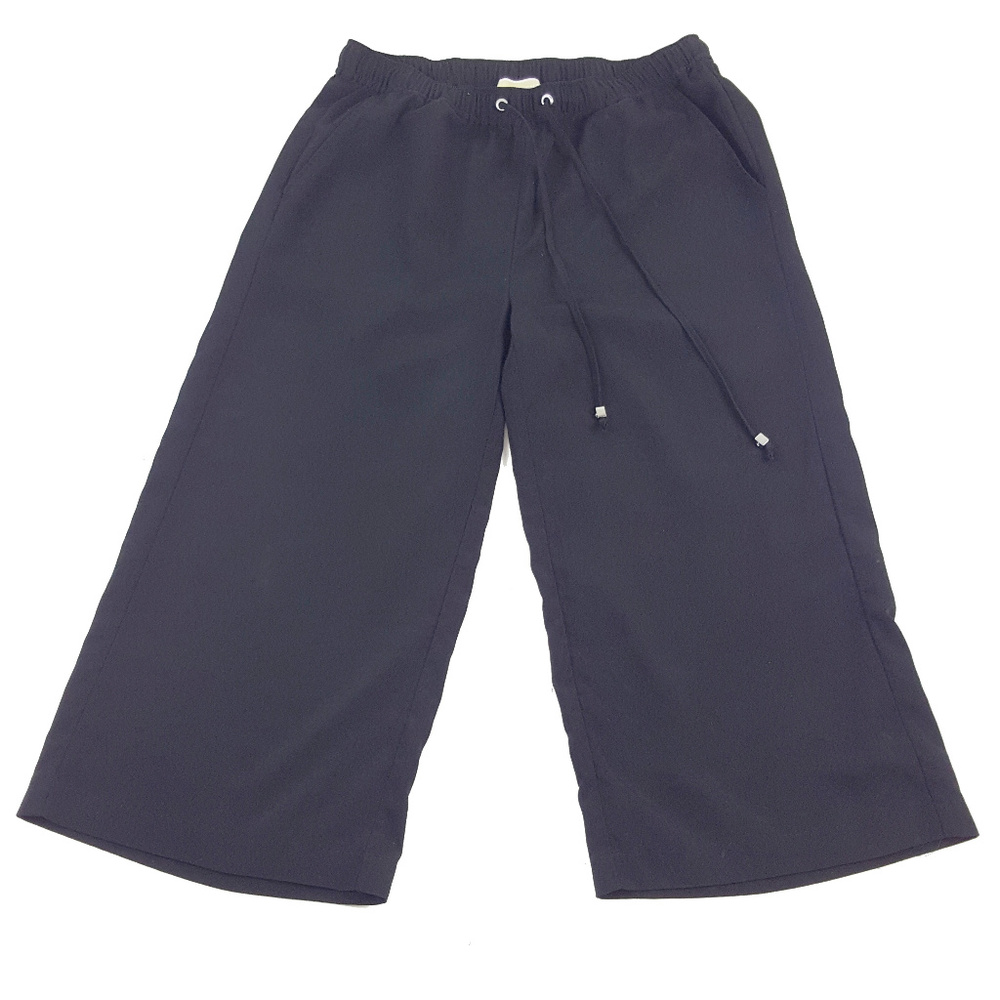 Michael Kors Straight Leg Pant Capri Black Size 4